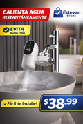 Calentador de Agua Instantáneo para Grifo | Fácil Instalación | Entrega Rápida