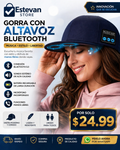 🎧 GORRA BLUETOOTH CON ALTAVOZ – ESCUCHA MÚSICA SIN AUDÍFONOS 🔥