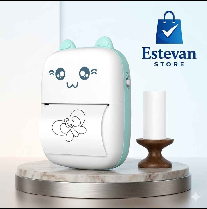 🖨️ Mini Impresora Térmica Portátil Bluetooth - ¡Sin Tinta! | Estevan Store
