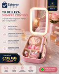 💖 Organizador de Maquillaje con Luz LED para Mamá