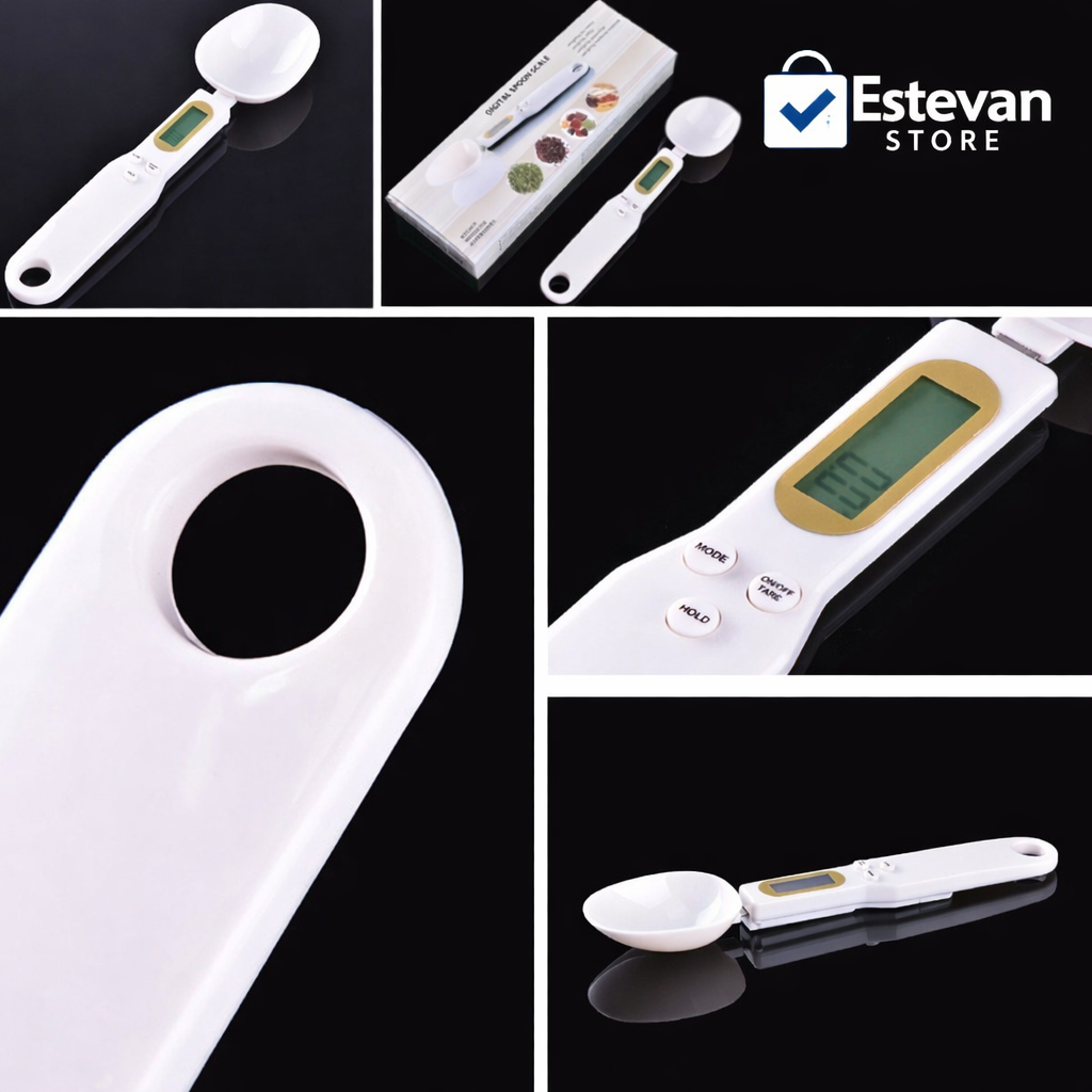 Cuchara Digital de Precisión | Báscula Electrónica para Cocina y Porciones