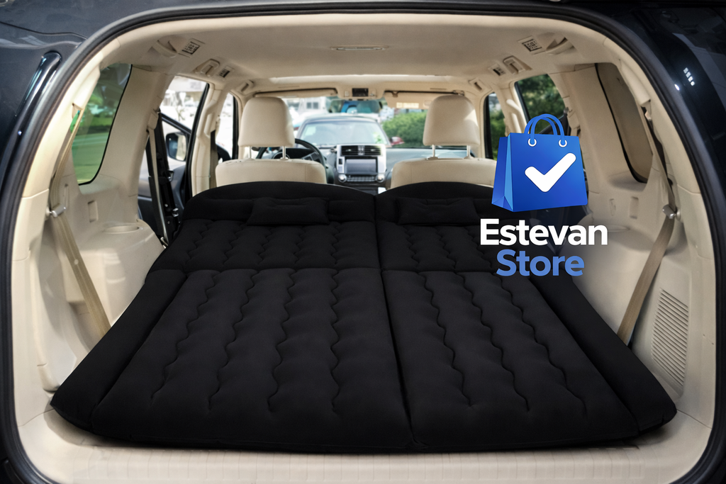 Colchón Inflable para Auto – Convierte tu carro en una cama cómoda en minutos