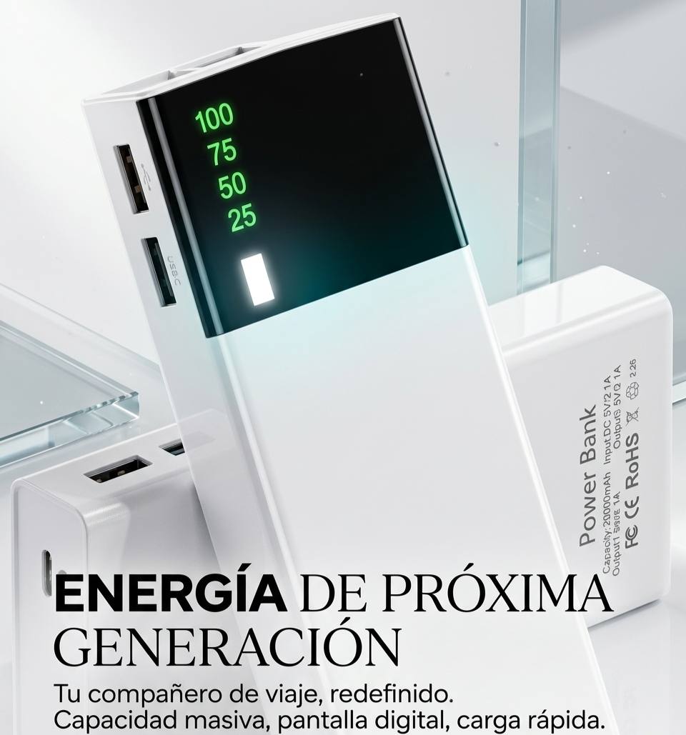 🔋 POWER BANK 20000mAh 🔥