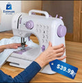 🧵✨ Mini Máquina de Coser Eléctrica Portátil | Práctica y Fácil de Usar ✨🧵