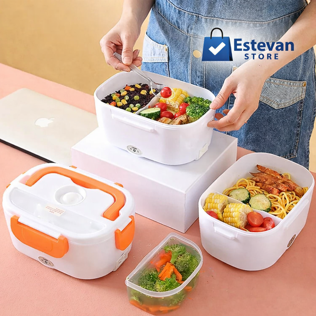 Lonchera Eléctrica Calienta Comida | Portátil | Ideal Oficina y Viajes