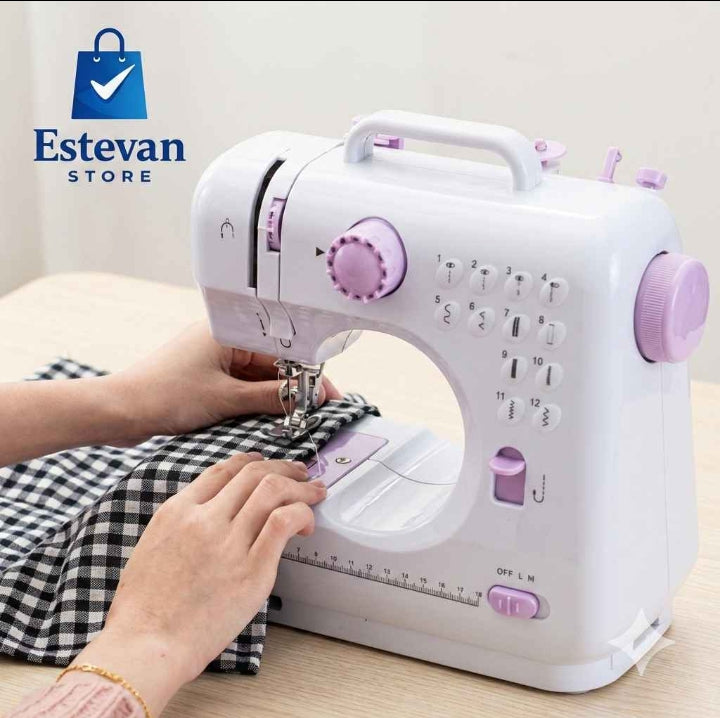 🧵✨ Mini Máquina de Coser Eléctrica Portátil | Práctica y Fácil de Usar ✨🧵